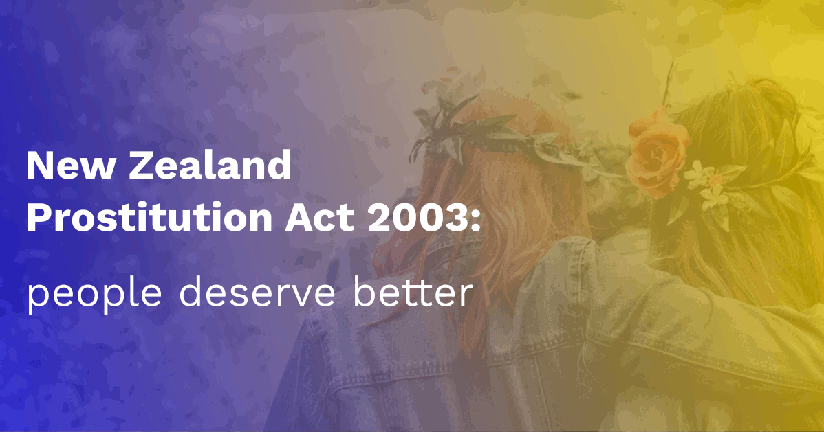 NZ Prostitution Reform Act 2003